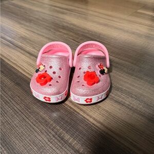Disney Minnie Mouse Pink Kids Crocs